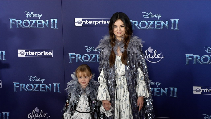 Selena Gomez, Gracie Teefey “Frozen 2” World Premiere Red Carpet