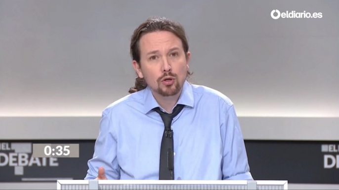 Minuto de oro de Pablo Iglesias (Unidas Podemos)