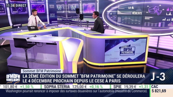 Sommet BFM Patrimoine: Taux bas et trésorerie d'entreprises, quelles solutions apportent les conseillers financiers indépendants ? - 04/11