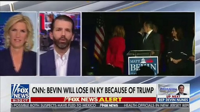 Donald Trump Jr. Tells Fox News His Father Isn't Responsible For Matt Bevin's Kentucky Governor Loss