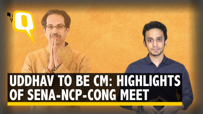 Uddhav to be Maha CM, Cong-NCP Get Key Portfolios: All You Need to Know About Sena-NCP-Cong Meet