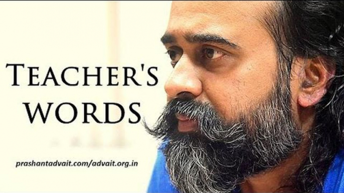 Acharya Prashant: The right purpose of the Teacher's words