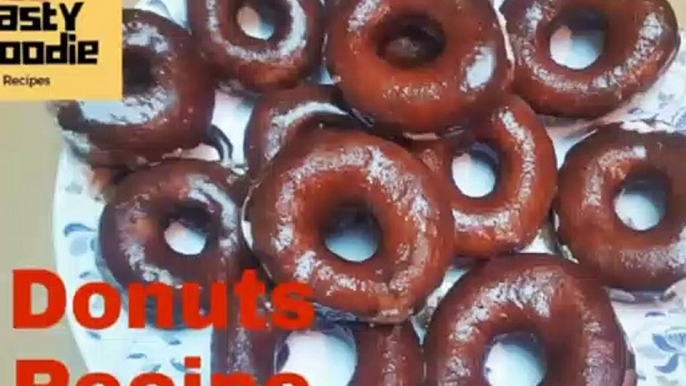 Easy Homemade Doughnuts | Simple Donuts Recipe by Tasty Foodie