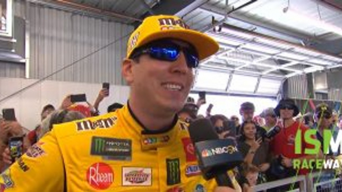 Kyle Busch wins first Busch Pole of 2019, Logano to start second