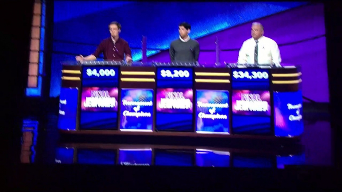 #Jeopardy Tournament of Champions The 9 Semfinals Results (Literary Characters on Final Jeopardy) 11/8/19