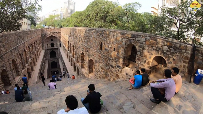 'AGRASEN KI BAOLI' a Historical Monument Delhi, India | Delhi Tourism 4K