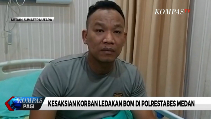 Ini Kesaksian Korban Ledakan Bom di Polrestabes Medan