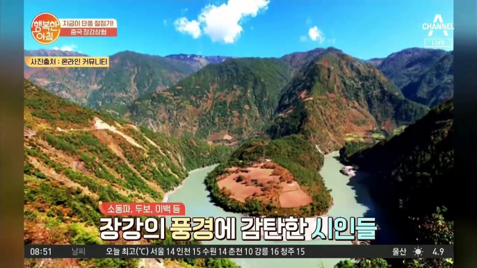 [중국 장강 여행] 이색 크루즈 여행, 지금이 바로 단풍의 절정!