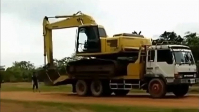 heavy equipment accidents caught on tape compilation -