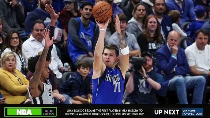 San Antonio Spurs vs Dallas Mavericks | Luka Doncic 42 pts, 11 reb, 11 ast