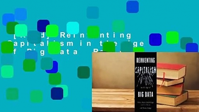 [Read] Reinventing Capitalism in the Age of Big Data  Review