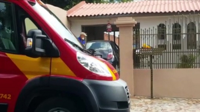 Idosa de 67 anos sofre ferimentos ao cair em residência no Nova Cidade