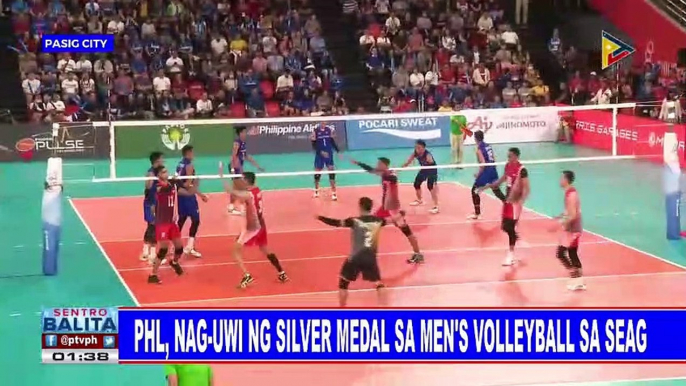 PHL, nag-uwi ng silver medal sa men's volleyball sa SEAG