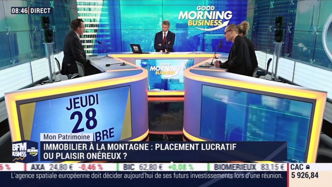 Mon patrimoine : Immobilier à la montagne, placement lucratif ou plaisir onéreux ? par Cédric Decoeur - 28/11