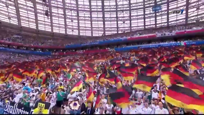 Copa Mundial de la FIFA Alemania 0 - 1 México 17 Junio 2018