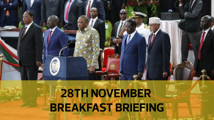 Show of unity at BBI launch| Maribe was with Sonko | Uhuru gets wage bill cut plan: Your Breakfast Briefing