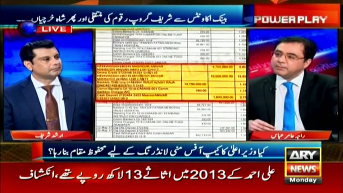 How money transferred to Shehbaz Sharif's accounts?