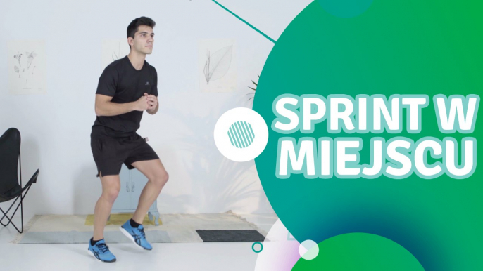 Sprint w miejscu - Jesteś Fit