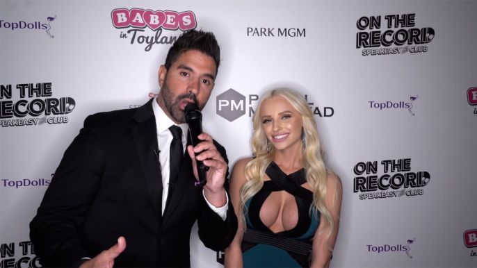 Hannah Hefferan Interview 2019 Babes in Toyland Las Vegas Toy Drive Red Carpet