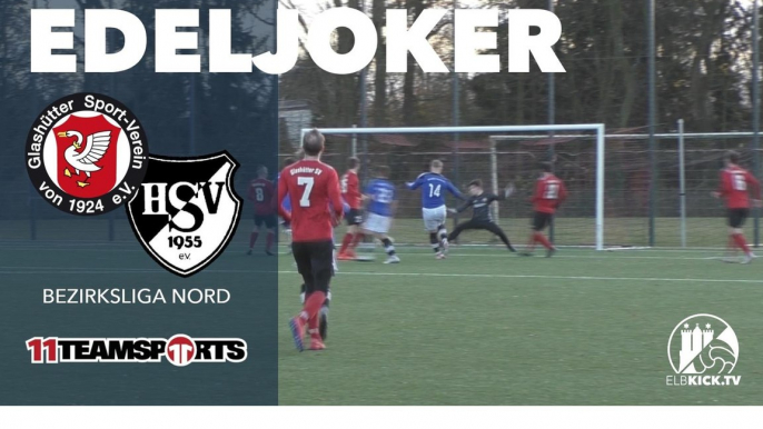 Joker sticht! | Glashütter SV - Hoisbütteler SV (19. Spieltag, Bezirksliga Nord) | Präsentiert von 11teamsports