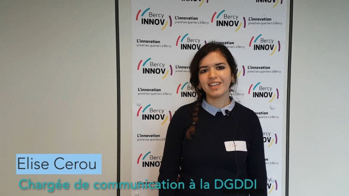 Les directions de Bercy présentent leurs innovations - la DGDDI avec Elise Cerou, chargée de communication à la DGDDI