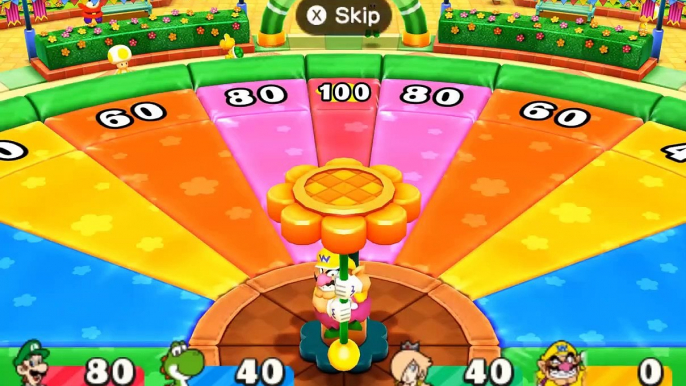 Mario Party The Top 100 MiniGames - Wario Vs luigi Vs Yoshi Vs Rosalina (Master Difficulty)