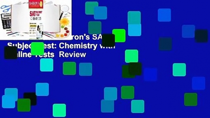 Full version  Barron's SAT Subject Test: Chemistry with Online Tests  Review