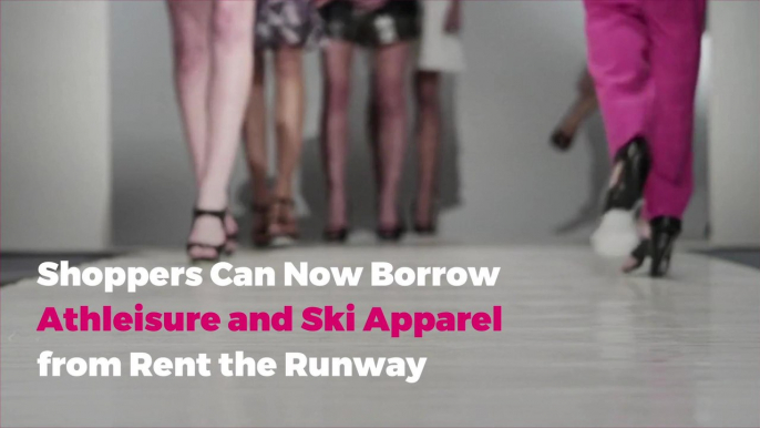 Shoppers Can Now Borrow Athleisure and Ski Apparel from Rent the Runway