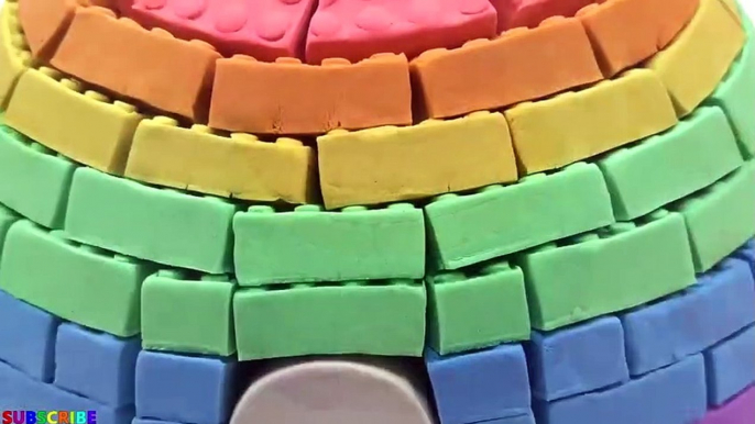 Learn Colors Kinetic Sand VS Mad Mattr Rainbow Hut Surprise Toys How To Make For Children