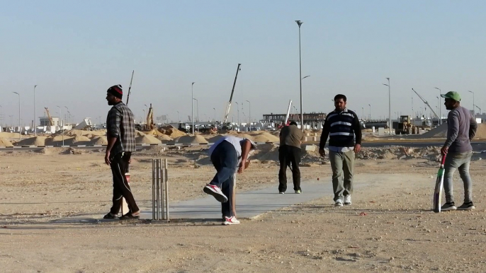 #Tape Ball Cricket in KSA # 108 Runs in 8 Overs  Win by 3 Wickets 24.12.2019