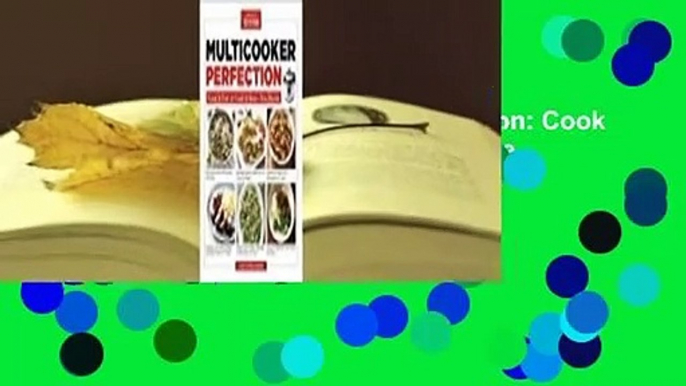 About For Books  Multicooker Perfection: Cook Cook It Fast or Cook It Slow-You Decide  For Kindle