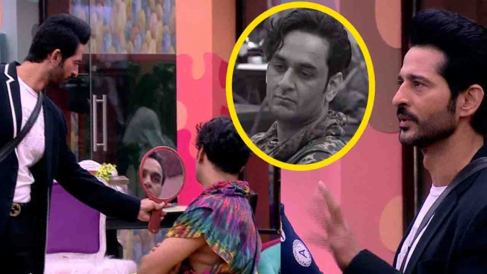 Bigg Boss 13 : Hiten Tejwani shows Mirror to Vikas Gupta; Check Out | FilmiBeat