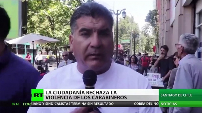 Masivas protestas en Chile contra las violaciones a los derechos humanos en  las protestas contra la crisis económica