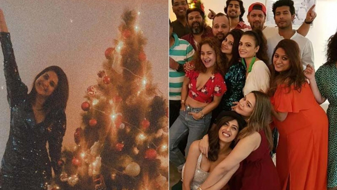 Jennifer Winget’s Christmas Pics With Bepannaah Co-Star Harshad Chopda And Others Will Put You In A Festive Mood