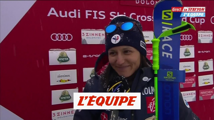 Marielle Berger Sabbatel remporte sa première Coupe du monde à Innichen - Ski - Skicross