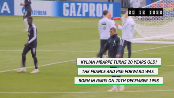 Born This Day - Kylian Mbappe turns 21