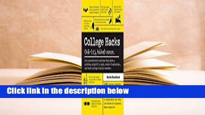 Full version  College Hacks  Best Sellers Rank : #4