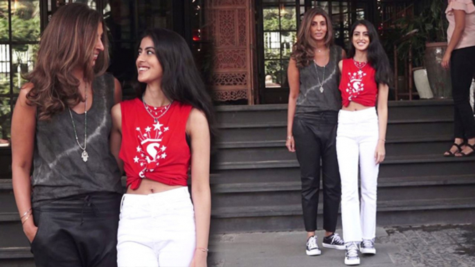 Shweta Bachchan & daughter Navya Naveli Nanda look perfect at screening of Bombshell | FilmiBeat