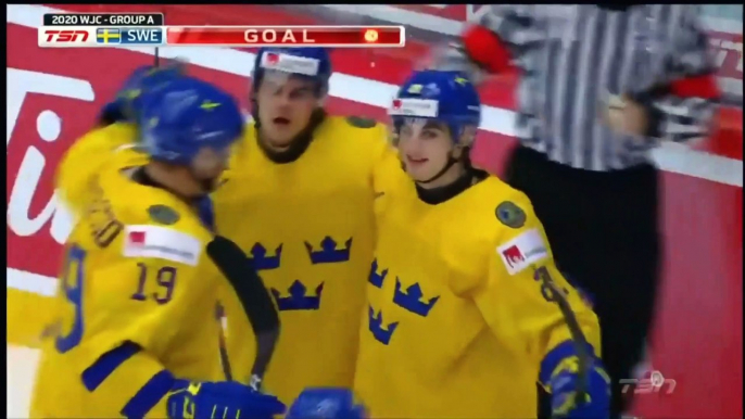 Sweden vs Switzerland Full Game Highlights | December 28, WJC 2020