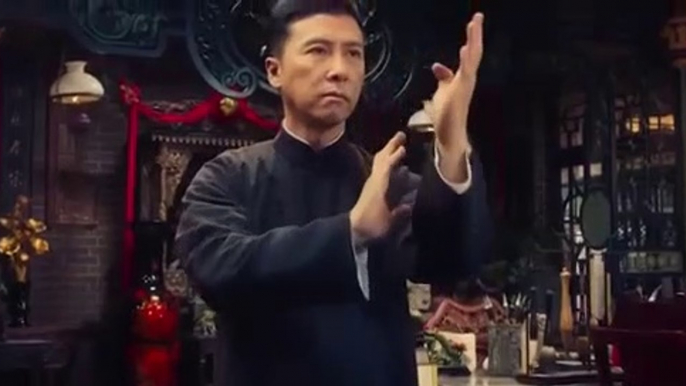 In Ip Man 4 Donnie Yen's Wing Chun vs the Grandmaster's Wooden Dummy Interview Ip Chun & Wilson Yip