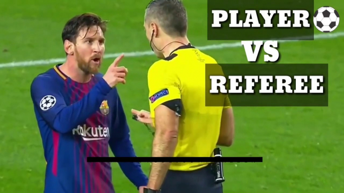 PLAYER VS REFEREE , Top fight, Top fight in football, top football fight, top fight between player and referee, amazing fight, serious fights