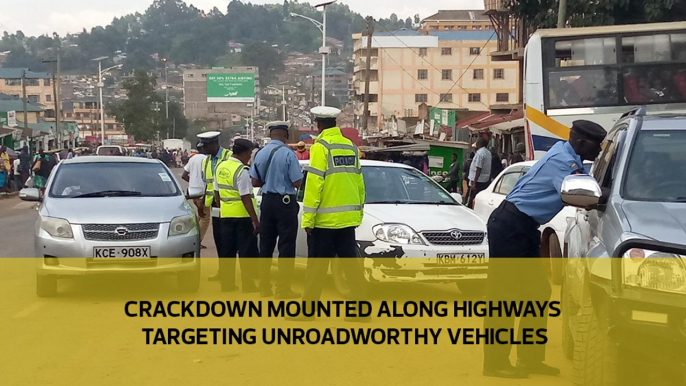 Crackdown mounted along highways targeting unroadworthy vehicles