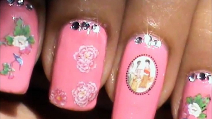 Chinese Nails! _ Water Nail Decals