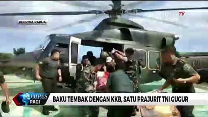 Prajurit TNI Gugur Pasca Baku Tembak dengan Kelompok Kriminal Bersenjata di Papua