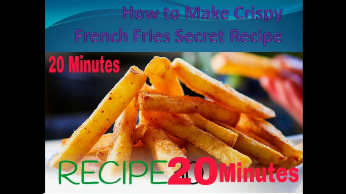 Crispy French fries recipe/ Home made perfect French fries/potato chips /Aloo finger chips