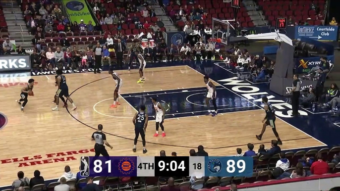 Tariq Owens Posts 12 points & 13 rebounds vs. Iowa Wolves