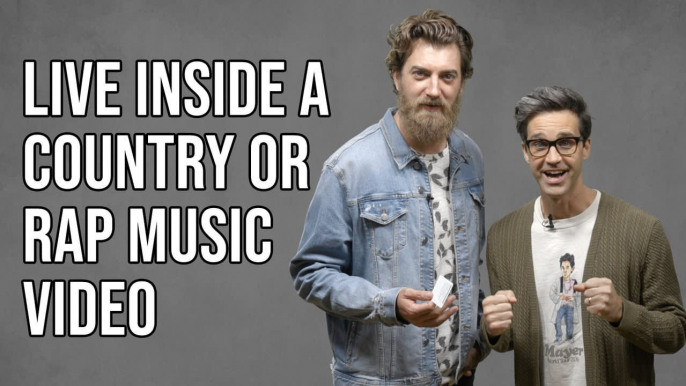 Live Inside A Rap Music Video, Or A Country Music Video? Answer The Internet featuring Rhett and Link from Good Mythical Morning