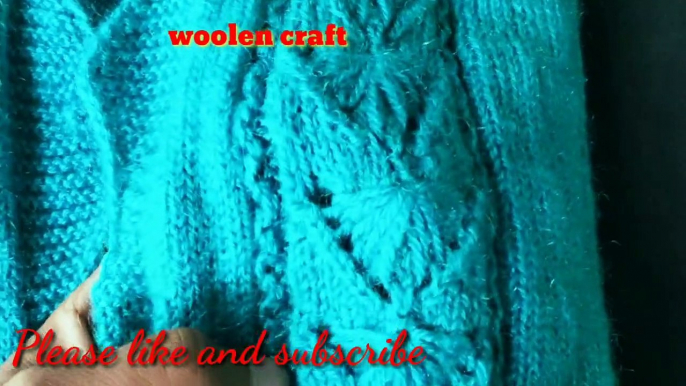 half ladies sweater design| woolen design| hand carft|bandi design| stylish sweater design|