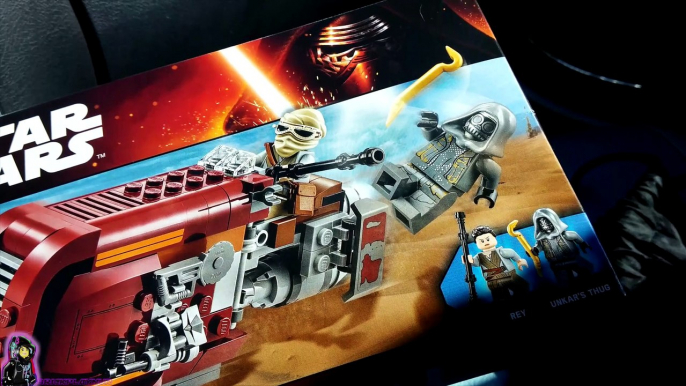 Lego//Star Wars //Rey_s-Speeder 75099//REVIEWS EN ESPAÑOL