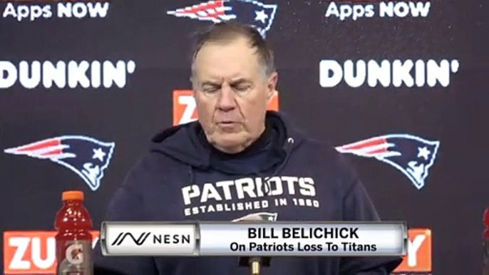 Bill Belichick On Patriots Loss To Titans, Tom Brady Retirement